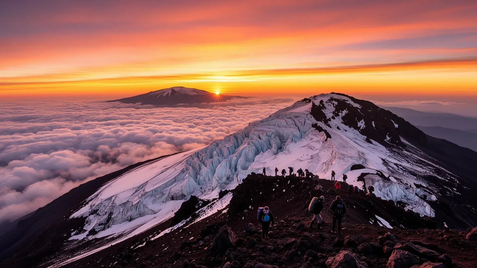 7 day Kilimanjaro Machame Route climb