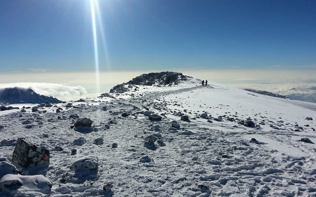 Spectacular views along the Machame Route